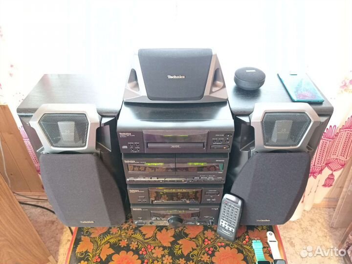 Музыкальный центр Technics se-ch570 с 600 аккуст