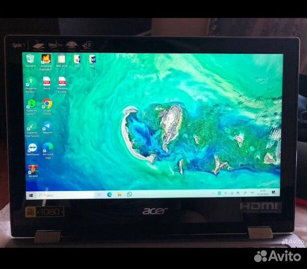 Ультрабук-планшет трансформер acer spin 1 sp111-32