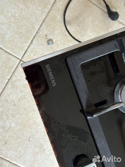 Газовая варочная панель 4 конфорки стекло