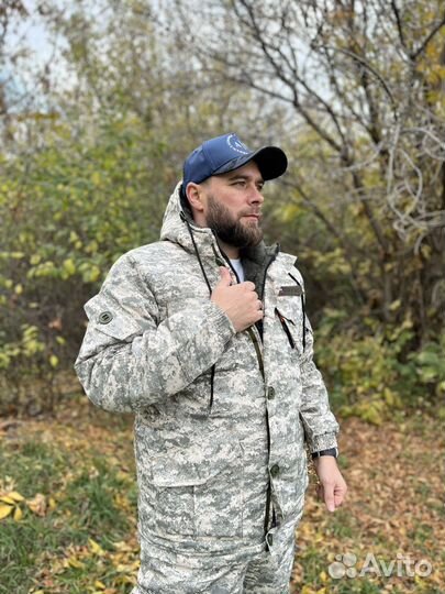 Куртка камуфляжная мужская зимняя 56-58