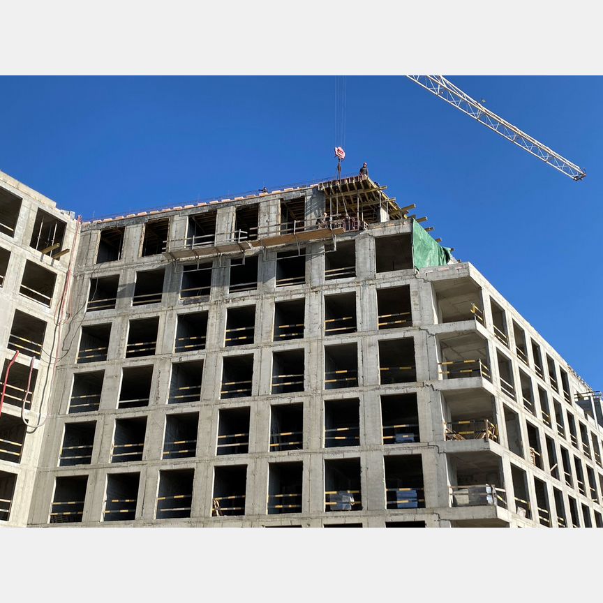 2-к. апартаменты, 68 м², 2/8 эт.