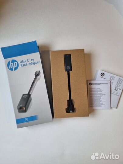 Сетевой адаптер HP USB-C to RJ45 Adapter