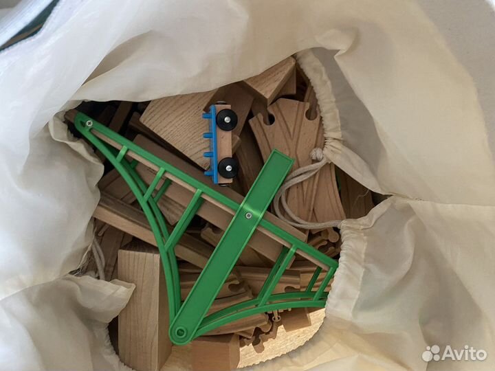 Деревянная железная дорога IKEA