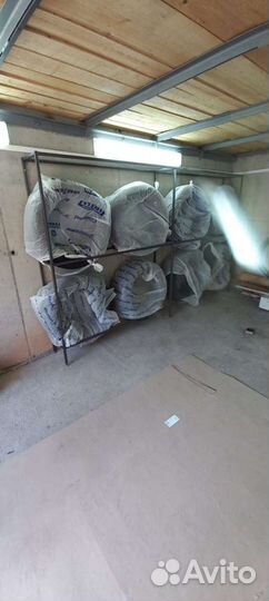 Стеллаж для хранения колес