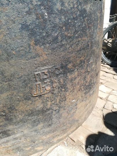 Казан чугунный чан большой котел