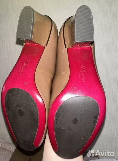 Туфли женские 37 размер натуральная кожа