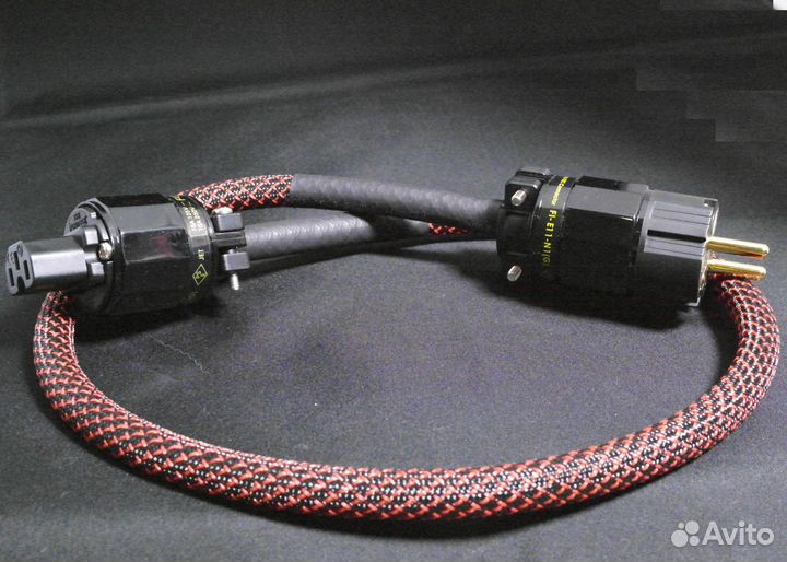 Новый силовой/сетевой кабель hi-fi