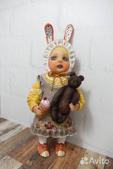 Ватная игрушка