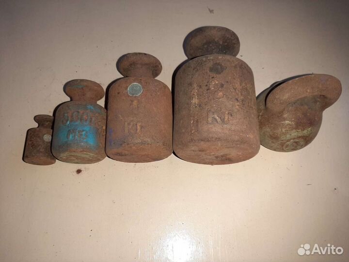 Набор шахмотиста гири СССР