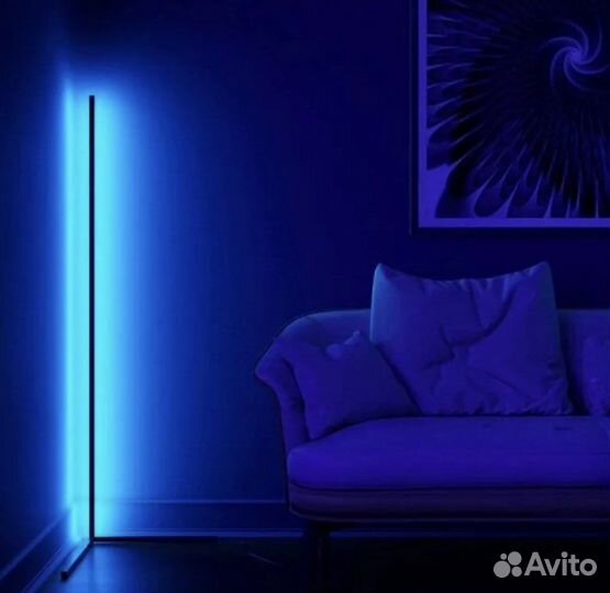 Угловой светильник rgb