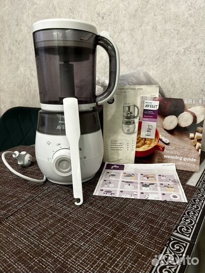Пароварка блендер philips avent 4 в 1