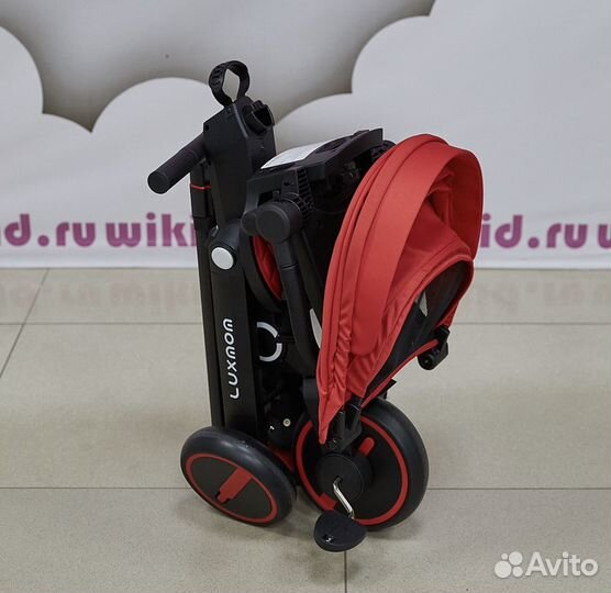 Трехколесный велосипед Luxmom 368, красный