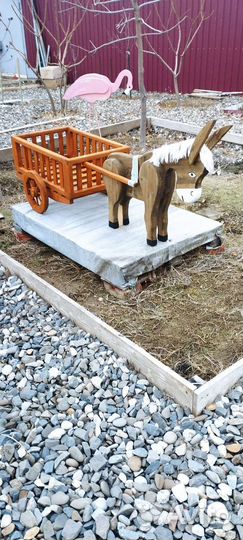 Ослик с арбой