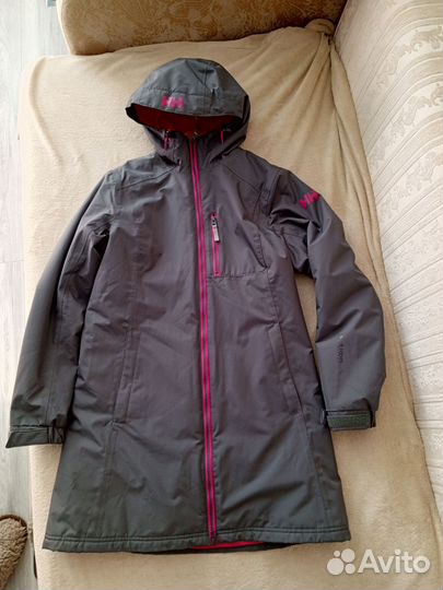 Парка плащ helly hansen 46 утепленный