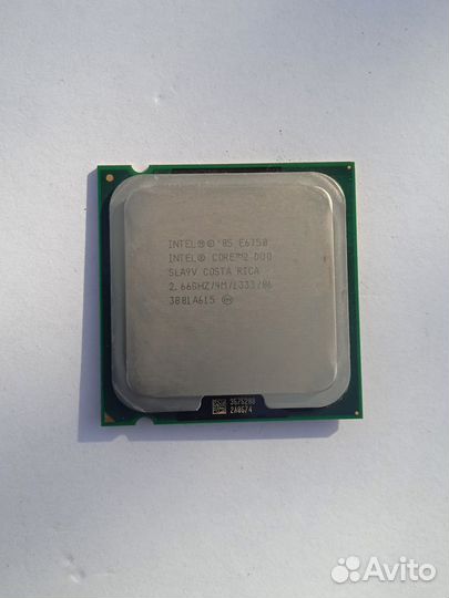 Intel core 2 duo e6750
