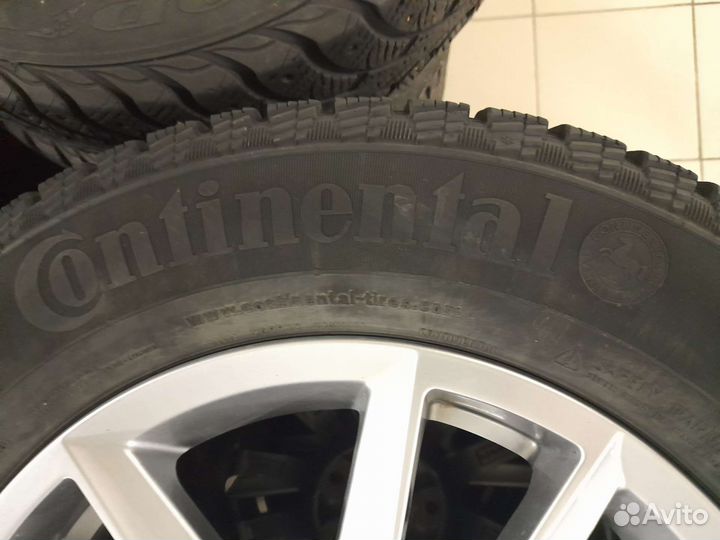 Зима шипы continental 215 65 16 литье 5*114.3
