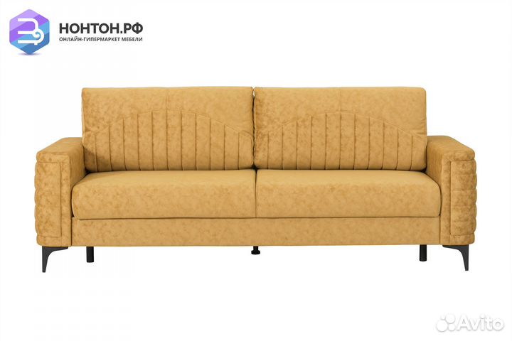 Диван тик-так Руди желтый