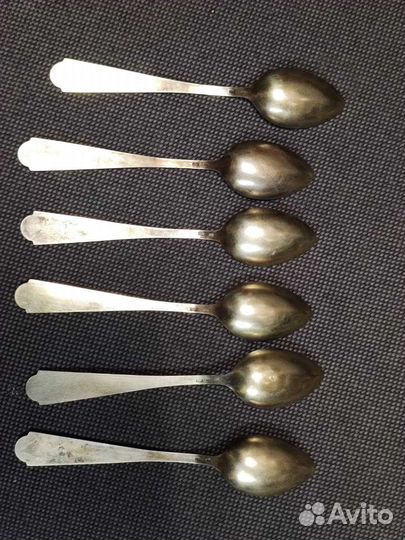 Серебряные чайные ложки СССР
