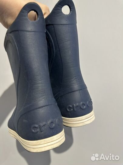 Детские резиновые сапоги crocs J1 32-33