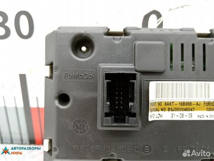 Дисплей компьютера Ford Fiesta 5 рест. 2010