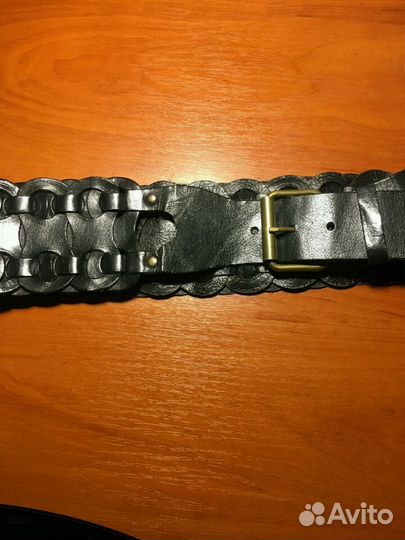 Ремень кожаный
