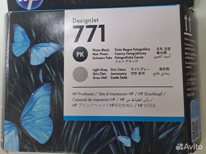 Печатающая головка hp 771