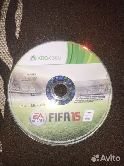 Диск Fifa 15 на xbox