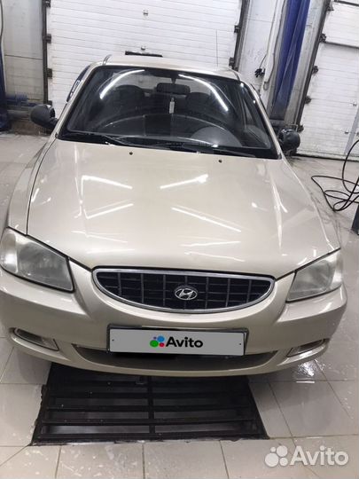 Hyundai Accent 1.5 МТ, 2005, 240 000 км