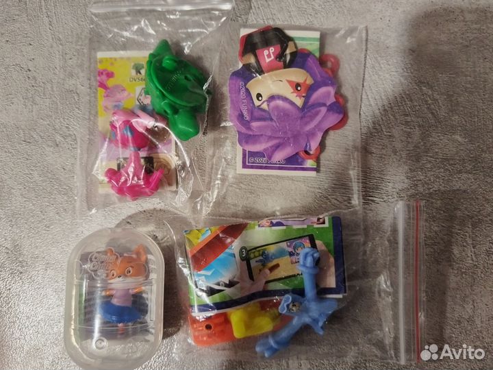 Игрушки 4 фигурки