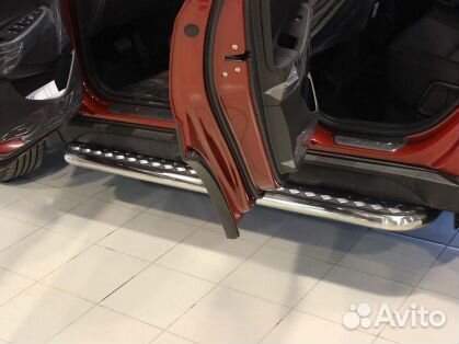 Пороги d-53 Hyundai Tucson 2015-2018г.в