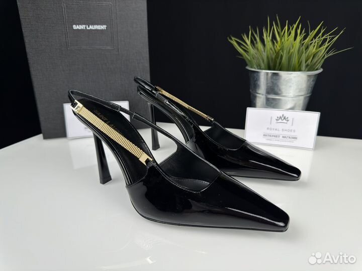 Туфли женские Saint Laurent Lee Slingback