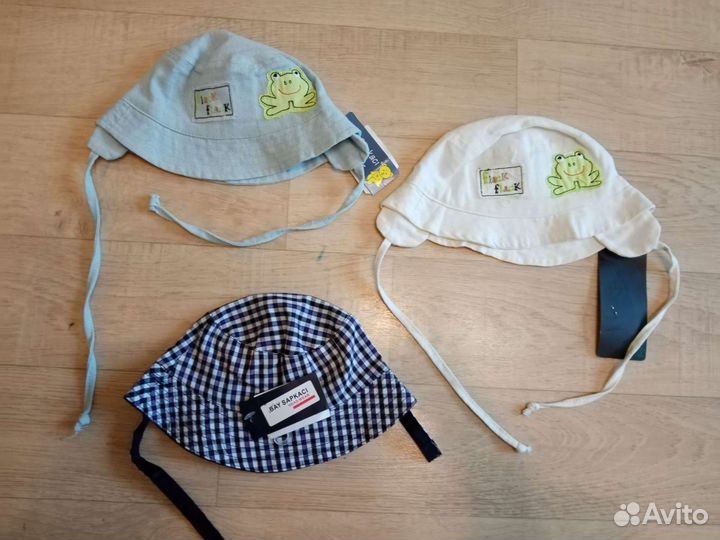 Шапки, панамы новые