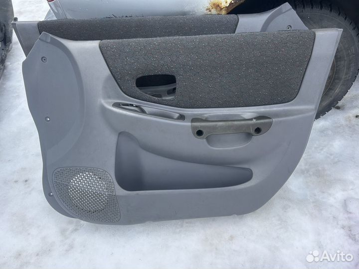 Дверные карты передние accent 2008 под эсп