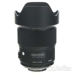 Объектив sigma nikon AF 20MM F1.4 DG HSM ART