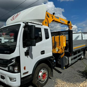 Бортовой грузовик Луидор Тюнинг на Dongfeng C120L с КМУ XCMG, 2025