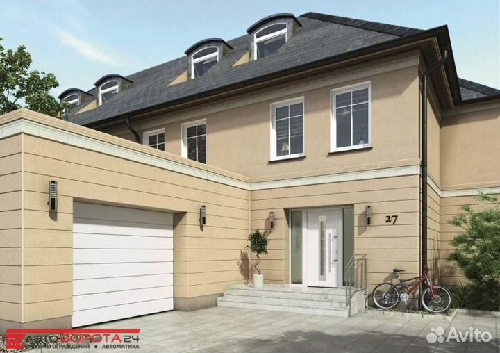 Ворота гаражные подъемные