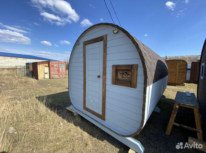 Баня бочка под ключ от производителя