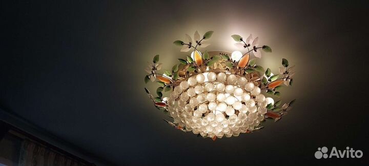 Люстра потолочная бу
