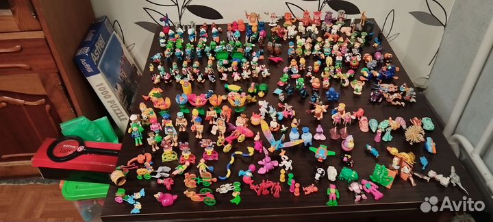 Игрушки из киндера 90х