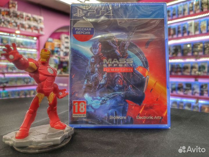 Диск PS4 Mass Effect Legendary Edition (Новый)
