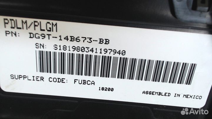 Блок управления дверьми Ford Edge, 2018