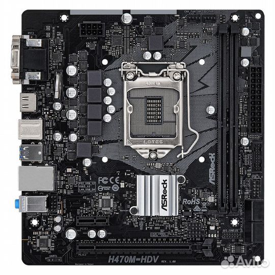 Материнская плата ASRock H470M-HDV 364445