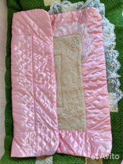 Конверт на выписку шерстяной