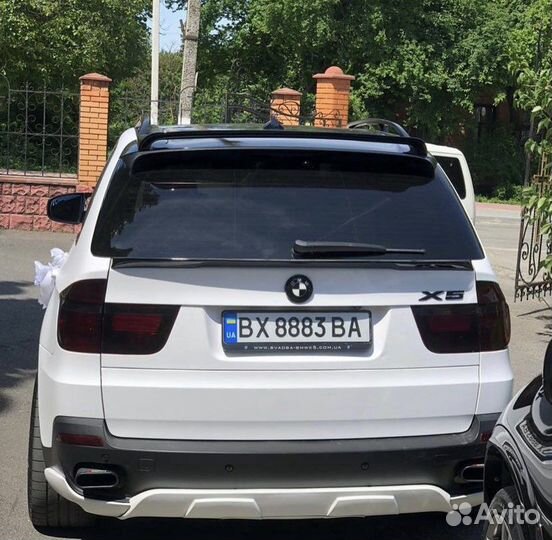 Спойлер лезвие для bmw x5 e70