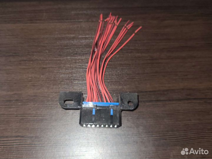 Разьем диагности 16 контактный с проводами