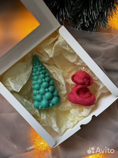 Новогодние свечи