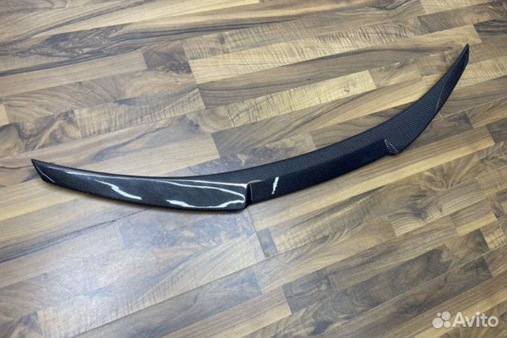 Спойлер на BMW F82 M4 style сухой карбон