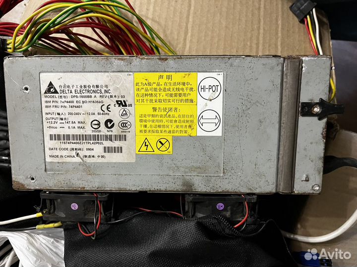 Блок питания Delta Electronic 1600w