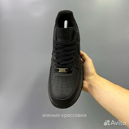 Кроссовки Nike Air Force 1 Low 07 Triple Black 47