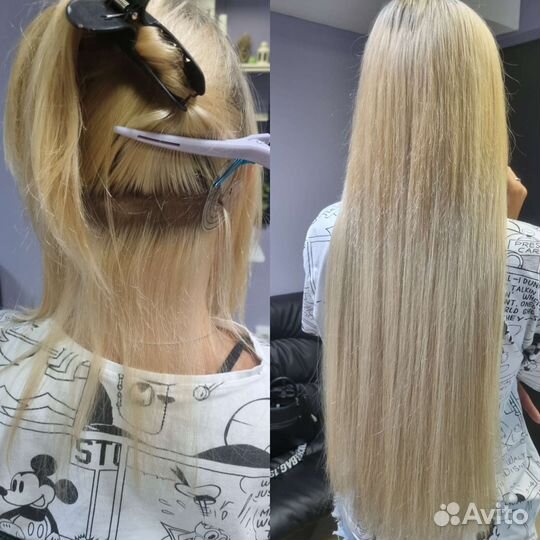 Все виды наращивания волос